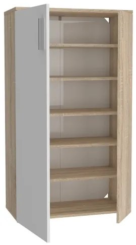 Scarpiera ETON rovere sonoma/bianco