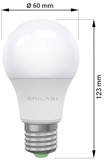 SET 3x Lampadina LED ECOLINE A60 E27/15W/230V 4000K - Brilagi