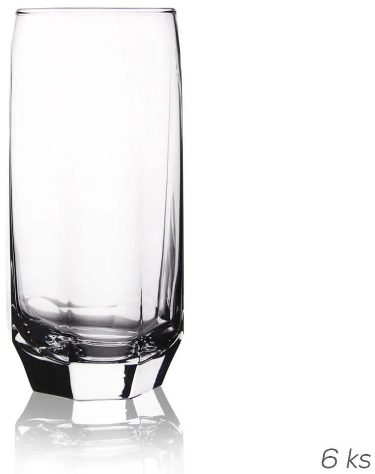 Set di 6 bicchieri da 385 ml Diamond - Orion