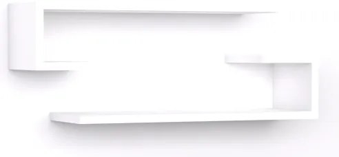SET 2x Wall shelf ELDO white