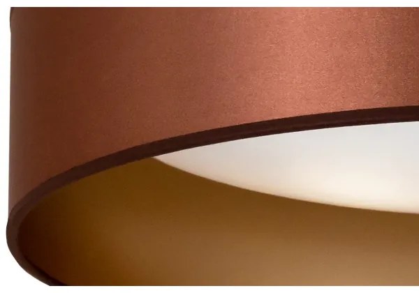 Duolla - Plafoniera LED ROLLER LED/24W/230V diametro 45 cm rame/oro