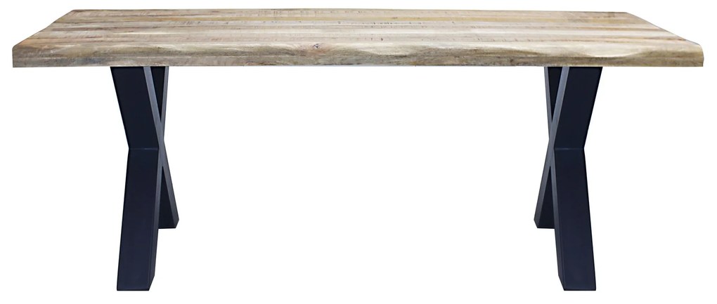 THEX - tavolo con piano in legno massiccio
