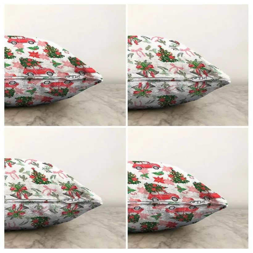 Set di 4 federe con motivo natalizio 43x43 cm - Mila Home