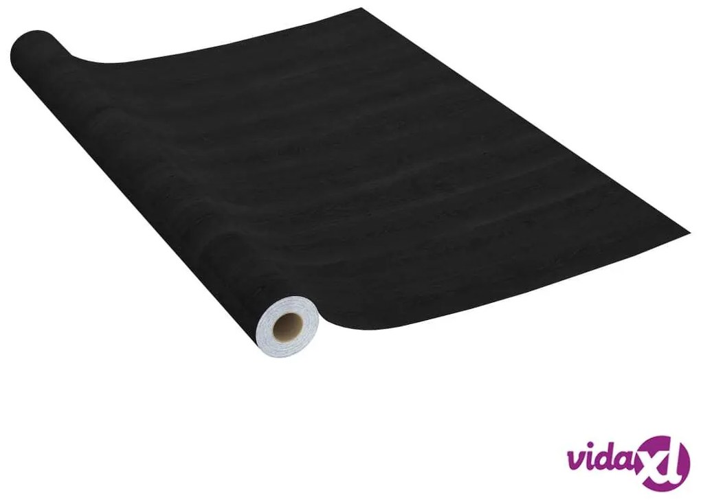vidaXL Pellicola Autoadesiva Porte 2 pz Legno Naturale 210x90 cm PVC