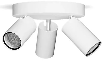 Philips - Luce Spot da bagno IDRIS 3xGU10/5W/230V IP44 bianco