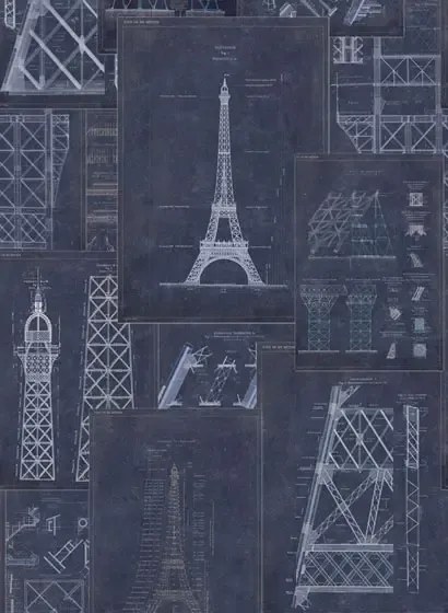 Mindthegap Carta da parati Grand Eiffel - WP20219