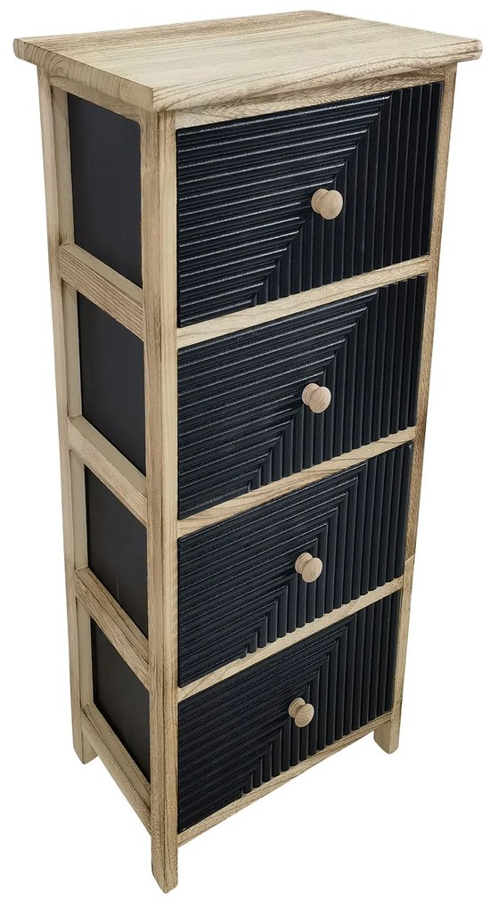 ZAZU - mobiletto in legno con cassetti