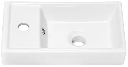 COMAD UM-VEDEA 40 - Lavabo da appoggio VEDEA 40x22 cm ceramica bianco lucido