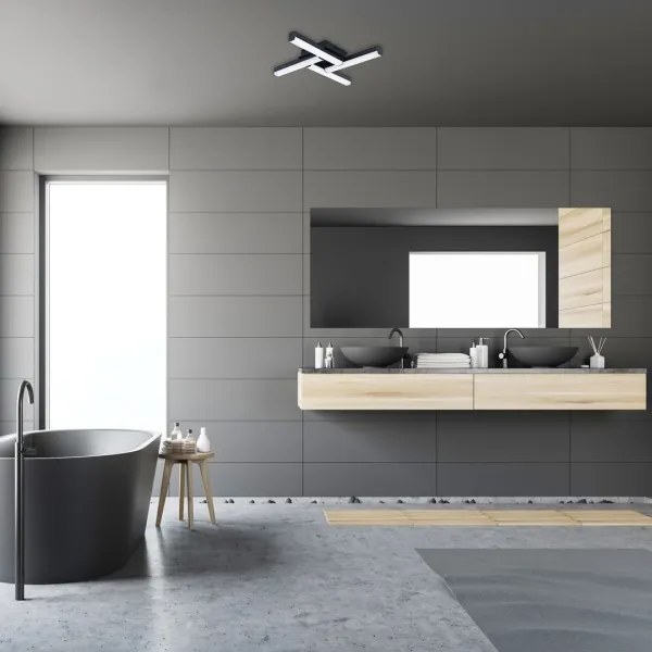 Rabalux 2168 - Plafoniera LED per bagno EVAN LED/18W/230V IP44