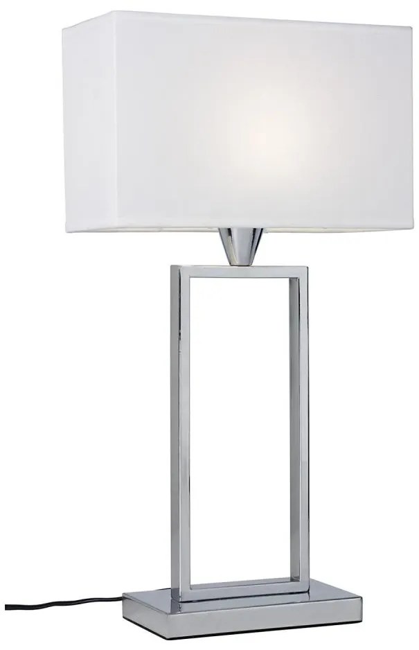 Cottex B2821K - Lampada da tavolo KENSINGTON 1xE14/40W/230V, argento