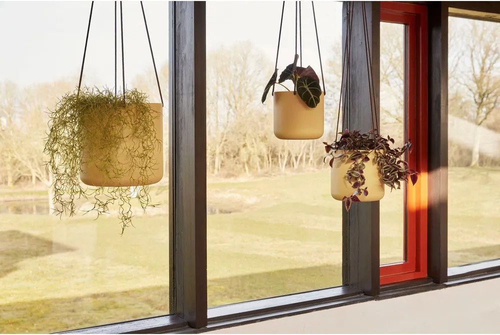 Set di coprivaso in metallo da appendere/parete 3 pz ø 25 cm Bloom – Hübsch