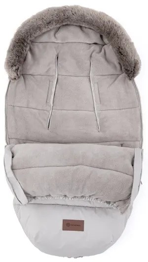 PETITE&amp;MARS - Coprigambe per bambini 4in1 COMFY Champagne Shower argento