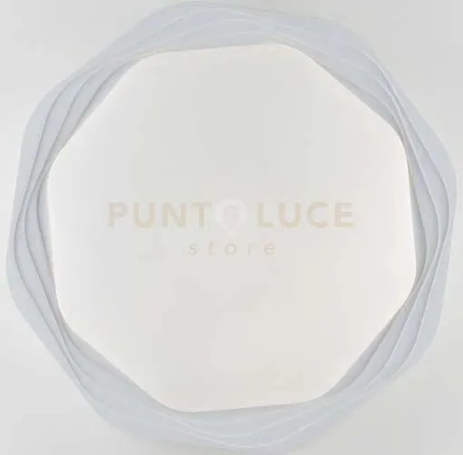 Plafoniera led daisy bianca 24w 2460lm cct 3000k 4000k 6500k 42x42x...