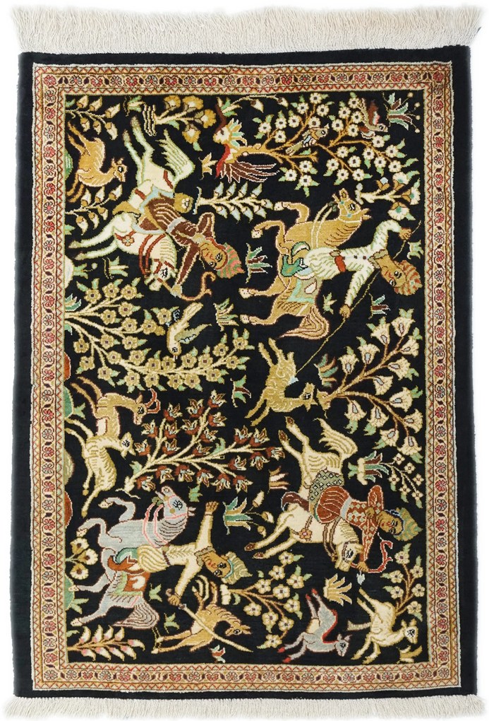 Ghom Tappeto persiano 60x80 (Iran) Annodato A Mano