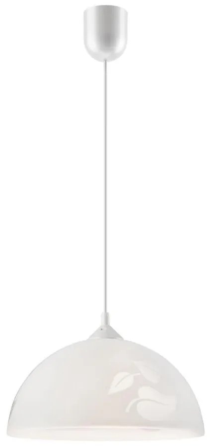 Lampadario a sospensione con filo 1xE27/60W/230V foglie