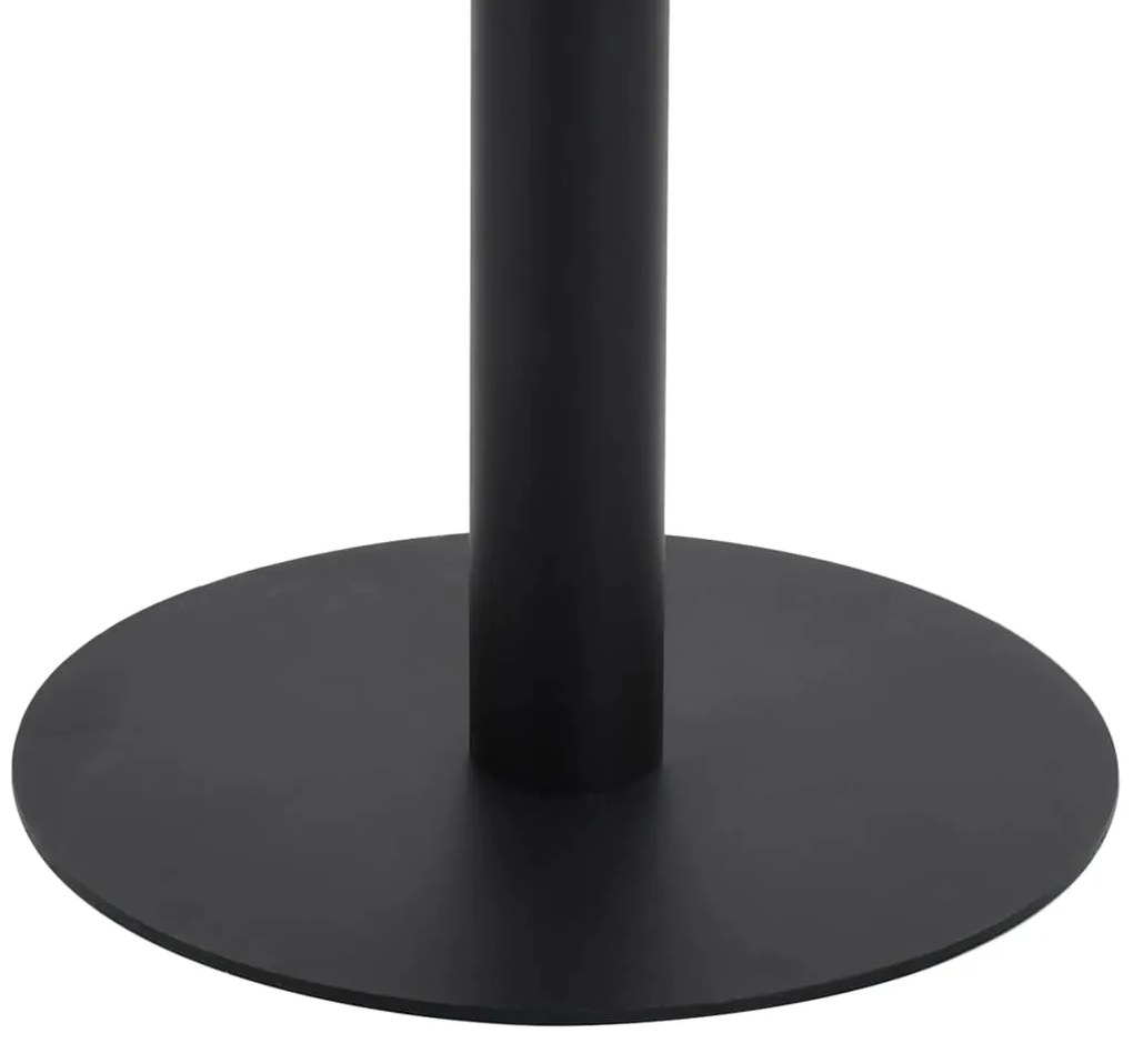 Tavolo da bistrot marrone scuro 60x60 cm in mdf