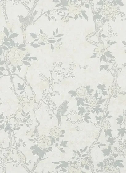 Tapete Marlowe Floral von Ralph Lauren - Dove