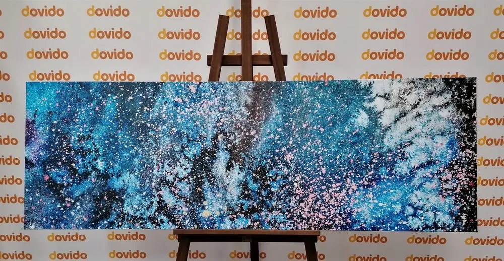 Quadro su tela – Astrazione da acquerello