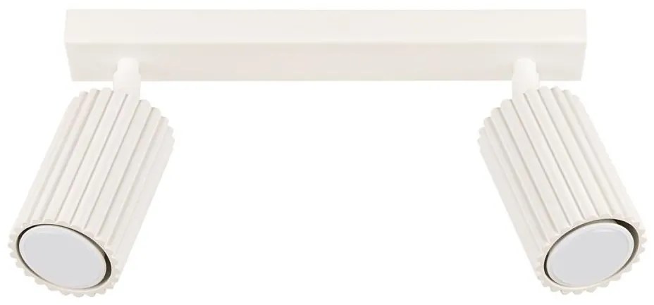 Sollux SL.1599 - Faretto KARBON 2xGU10/10W/230V color crema