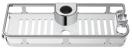 WENKO 25490100 - Mensola LIBERTÀ 28,5x11,5 cm, cromo lucido