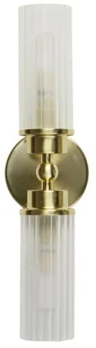 Searchlight 29982SB - Applique da parete IMPERIAL 2xG9/33W/230V ottone