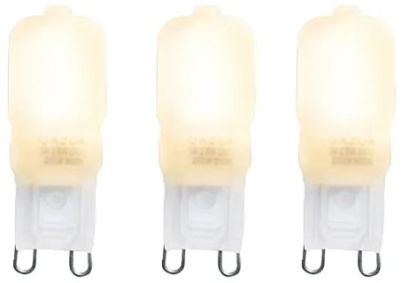 Set di 3 lampade LED G9 CUTE PC 2W 200 lm 2700K