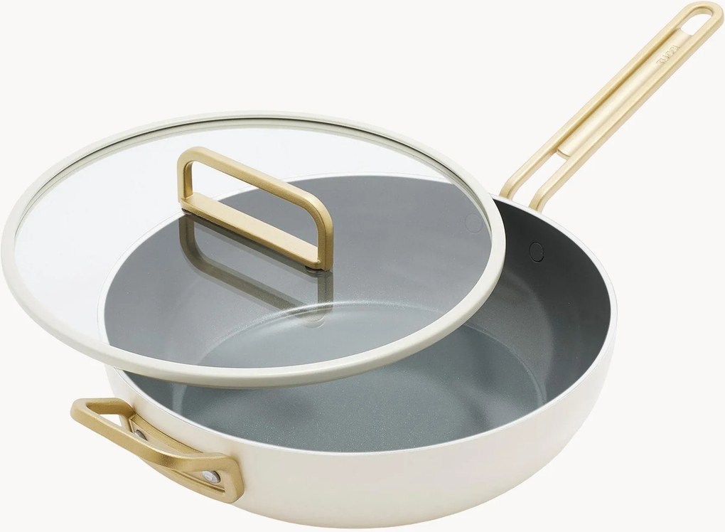 Padella con rivestimento antiaderente e coperchio Alu