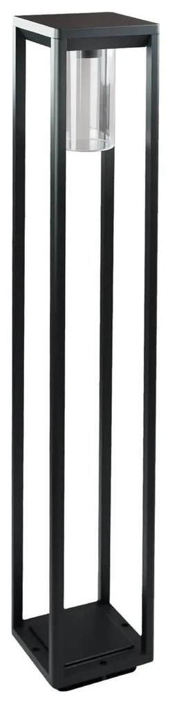 Paletto Lanterna NERO 100cm E27 - SERIE VIMO -