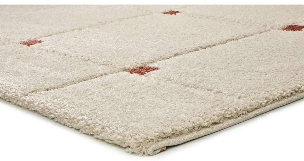 Tappeto color mattone/color crema 80x150 cm Brenda – Universal