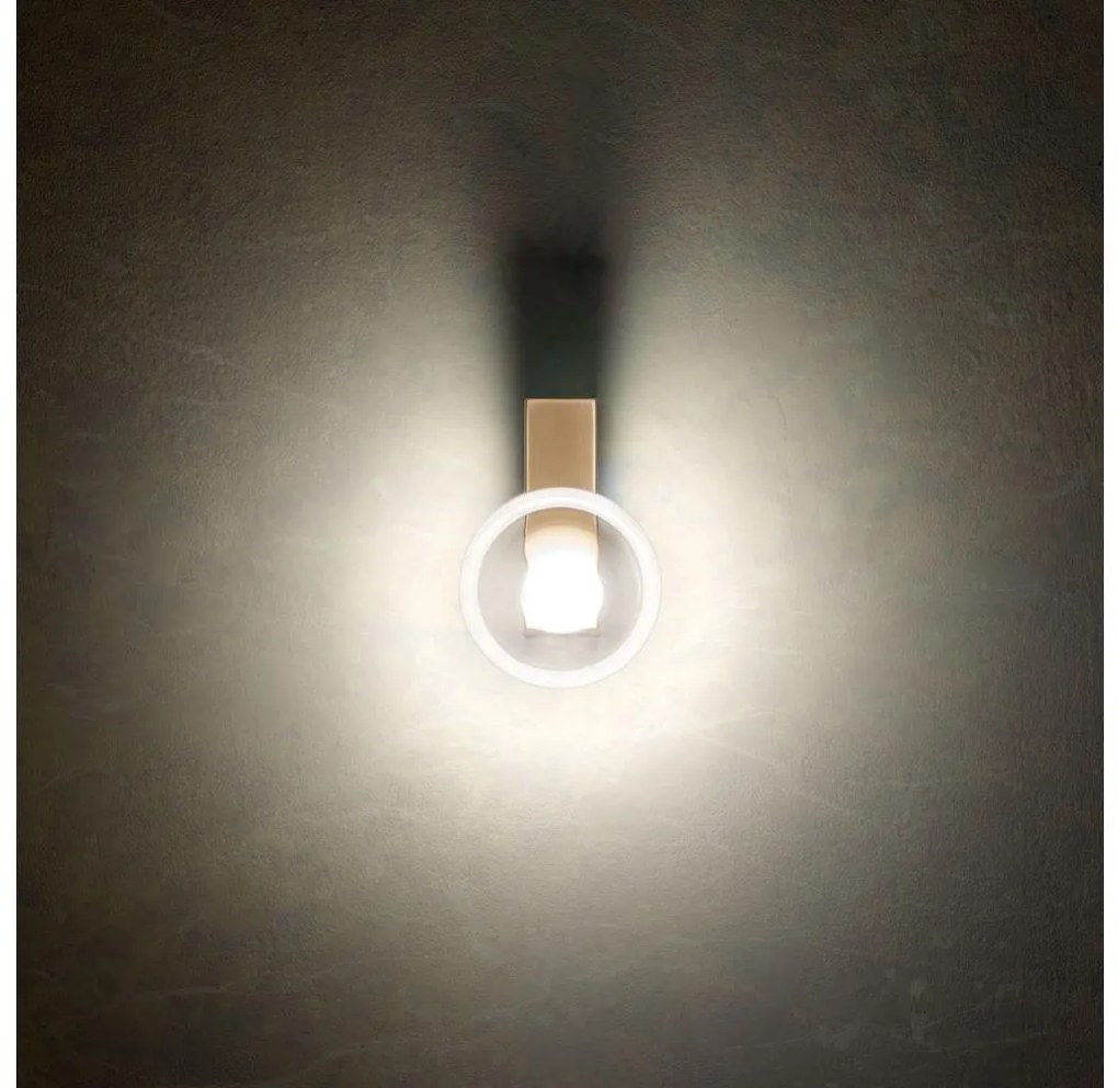 Redo 01-3239 - Applique a LED SINCLAIR LED/6,5W/230V CRI 93 IP21 oro