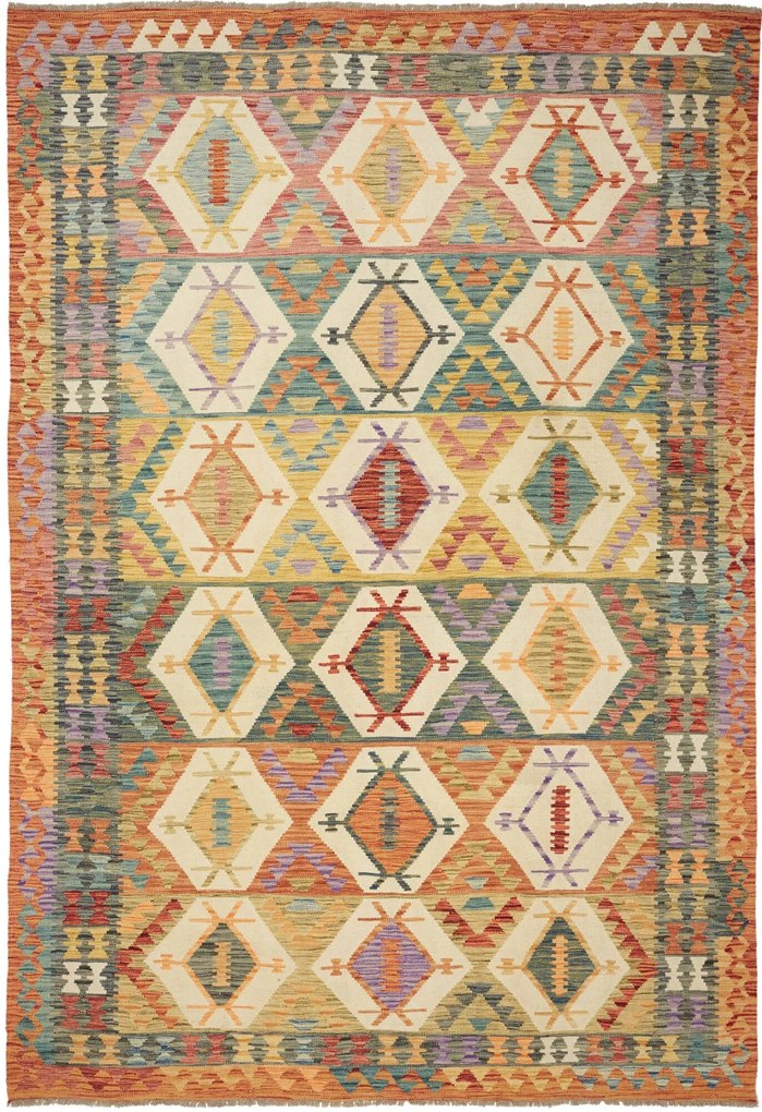 Kilim Tappeto orientale 300 x 210 (Pakistan) Tessuto A Mano