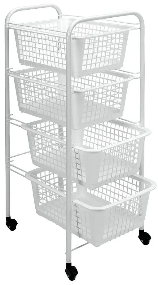 Supporto con cestini, altezza 83 cm Miami - Metaltex