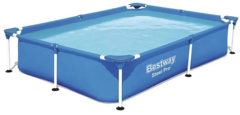 Piscina Steel Pro rettangolare da 221x150x43 cm
