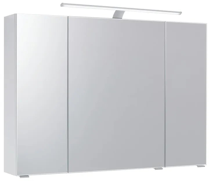 Pensile con luce Solitaire PELIPAL grigio L 98 x H 70 x P 17 cm