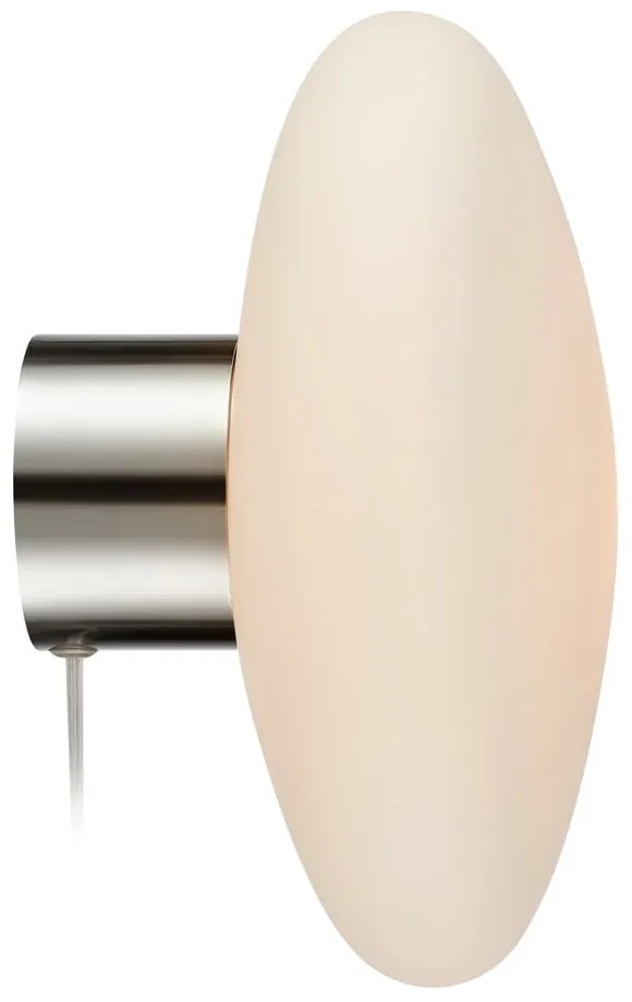 Lampada da parete in colore bianco-argento Locus - Markslöjd