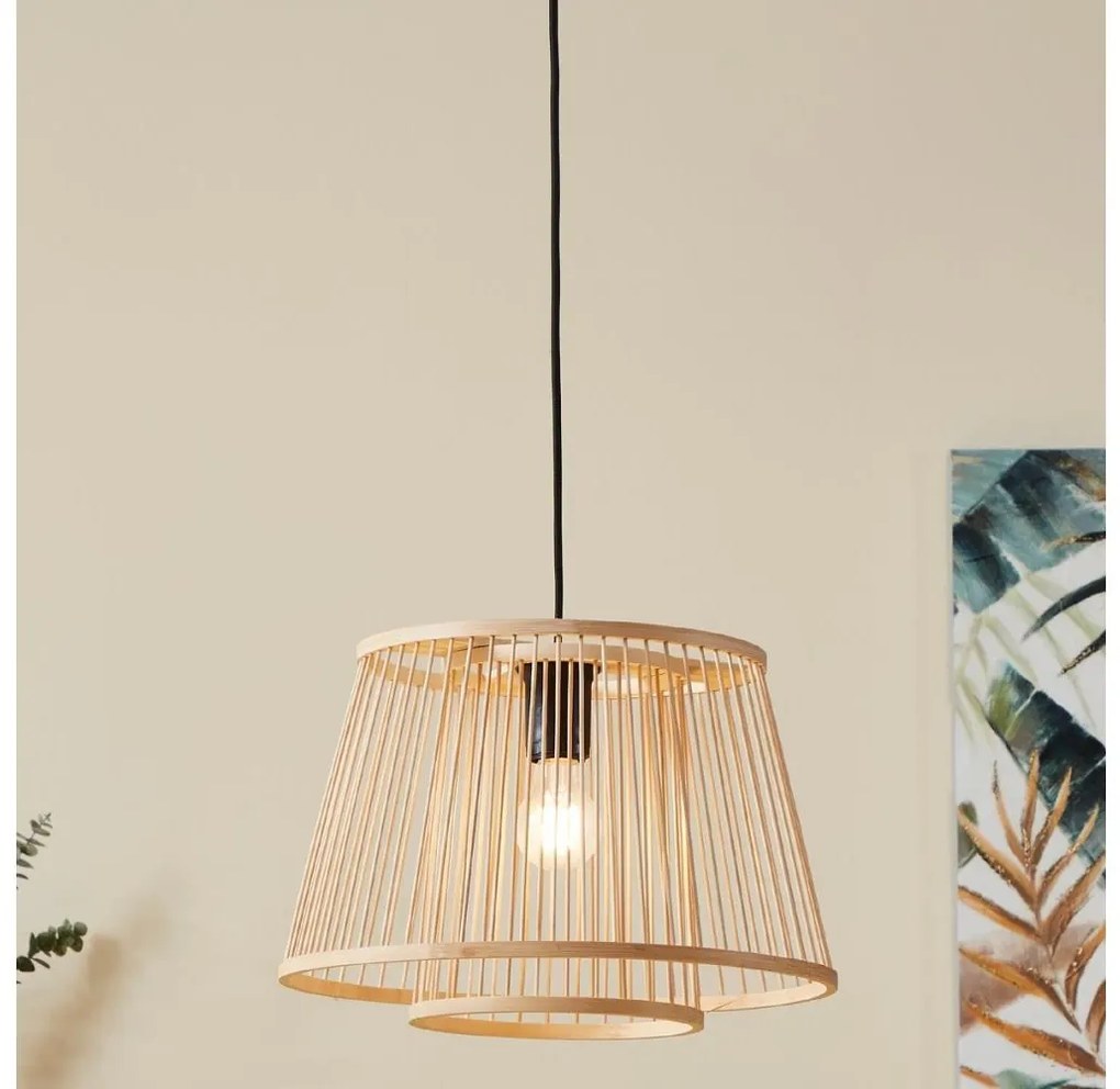 Eglo 43852 - Lampadario a sospensione con filo HYKEHAM 1xE27/40W/230V