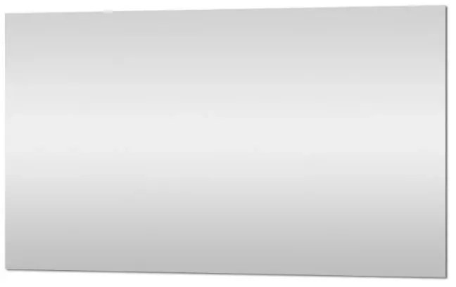 Specchio bagno 100x70 cm a filo lucido con installazione reversibile