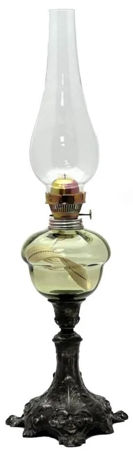 Lampada a olio BARBORA 54 cm verde foresta