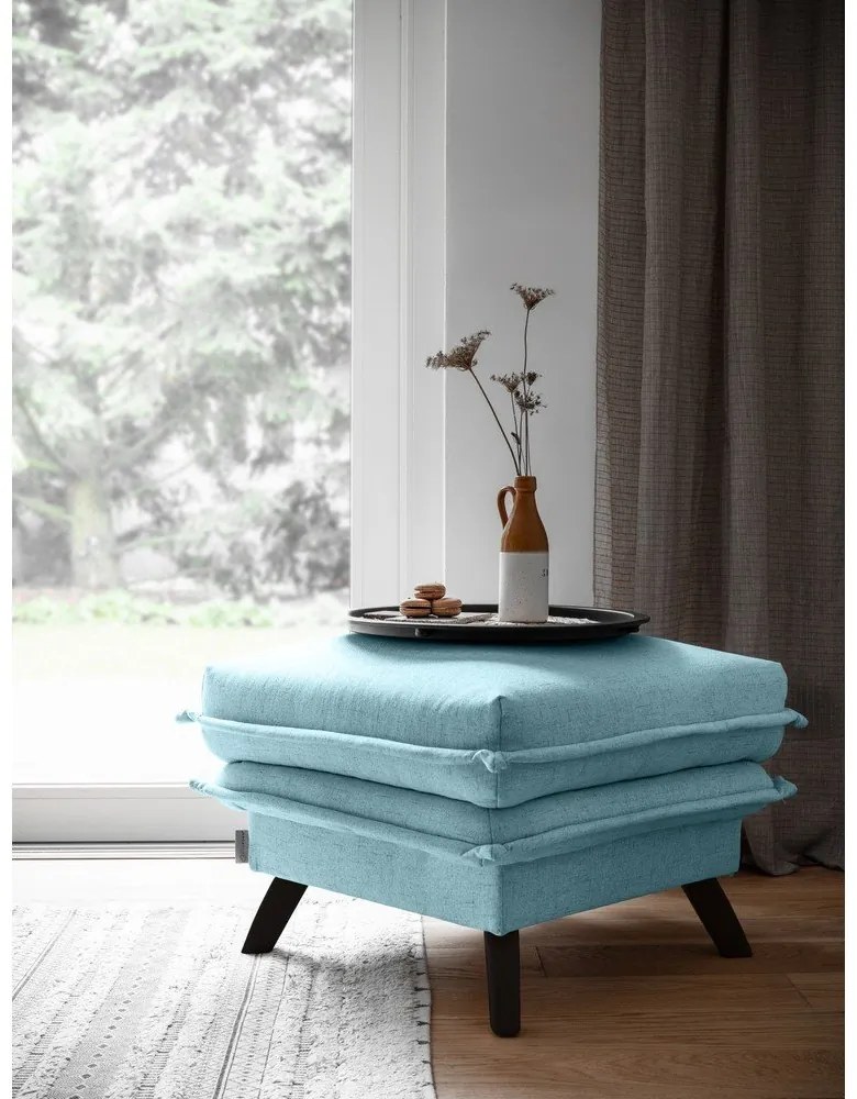 Poggiapiedi azzurro Charming Charlie - Miuform