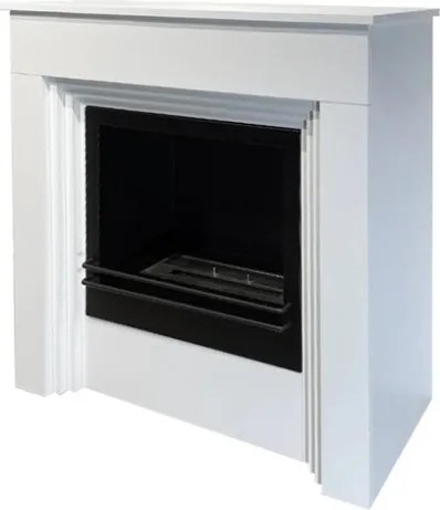 Camino a bioetanolo da terra BELLINI Bianco Made in Italy L96 x P35 x H96