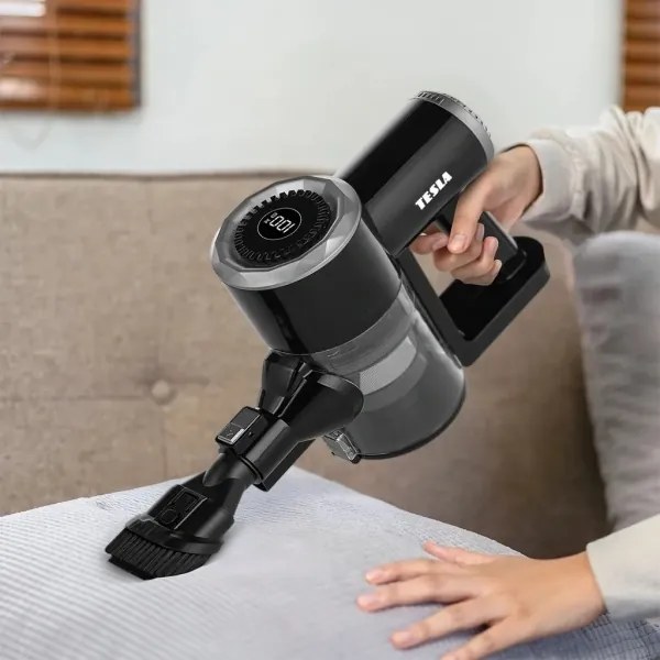 TESLA Electronics PureStar-Aspirapolvere a batteria flessibile 2in1 150W/2200mAh