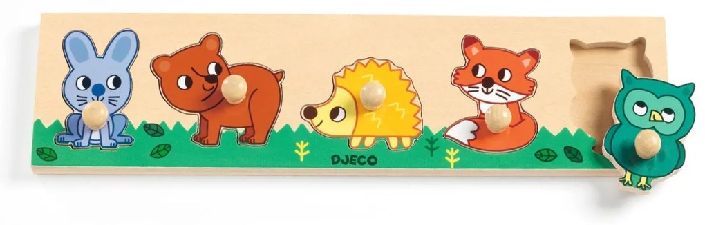 Puzzle di legno - Forest'n'co - nella foresta