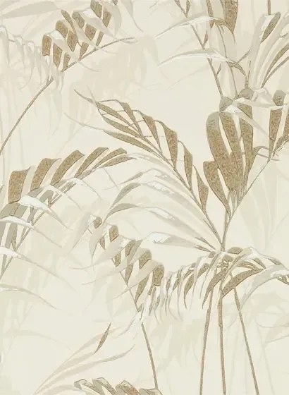 Sanderson Carta da parati Palm House - Linen/ Gilver