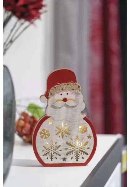 Decorazione natalizia LED LED/2xAAA Santa