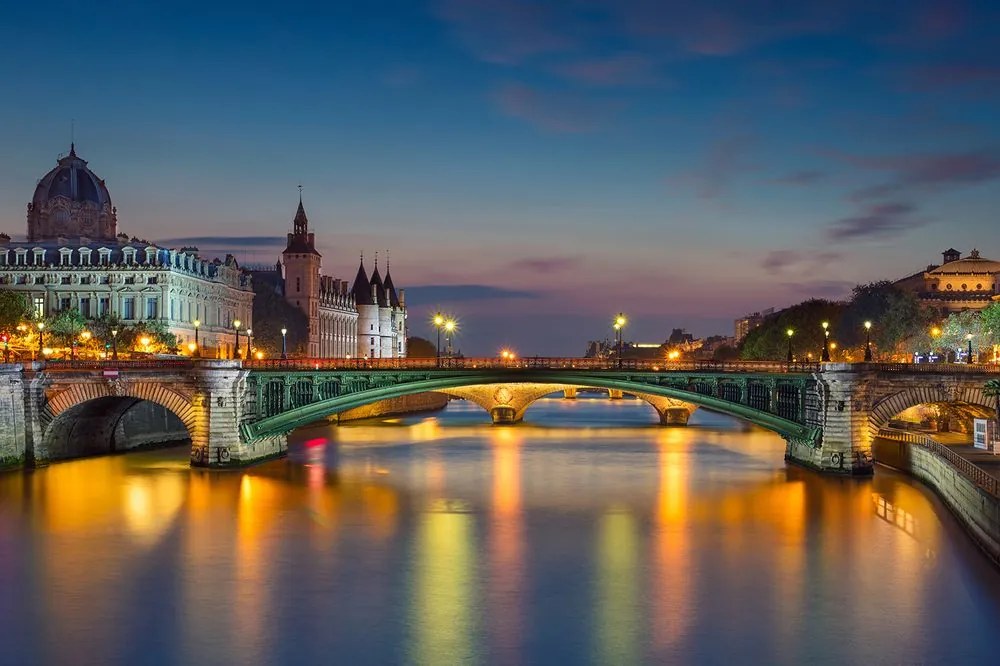 Carta da parati – Panorama abbagliante di Parigi