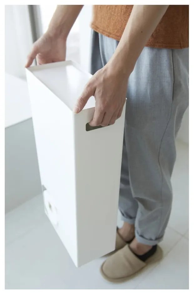 Distributore di carta igienica bianco Rin Stocker Tower - YAMAZAKI