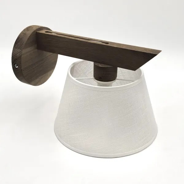 Brilagi - Lampada da parete LED ANTHONY 1xE14/40W/230V noce/bianco