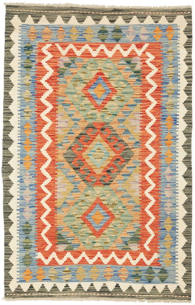 Kilim Tappeto 130 x 80 (Pakistan) Tessuto A Mano