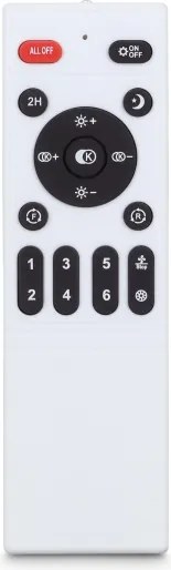 Brilagi-LED lampada dimmerabile con ventilatore LED/30W/230V 3000-6500K bianco/rovere + telecomando