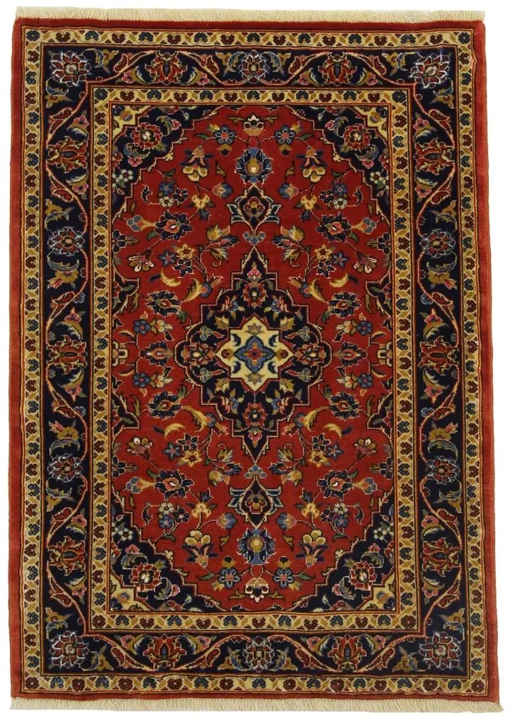 Kashan Tappeto persiano 100x130 (Iran)